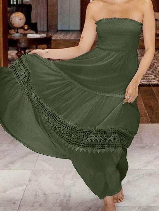 Women's Long Dress Maxi Dress White Dress Casual Dress
