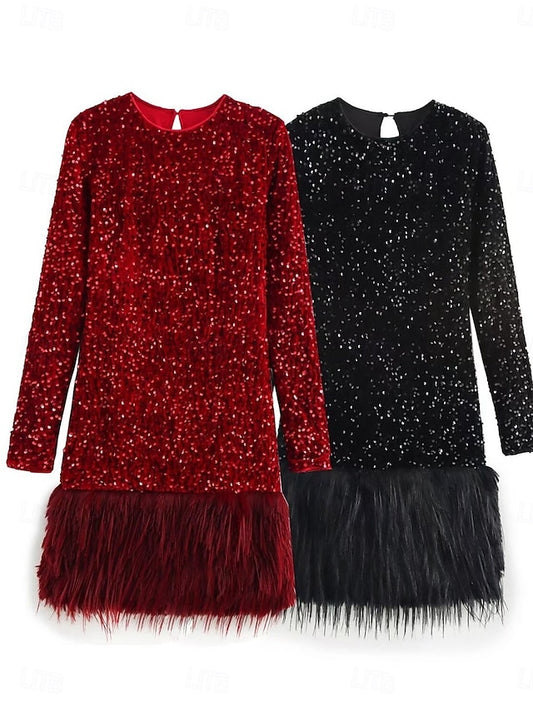 Women's Mini Dress Sheath Dress Casual Party Wedding Guest