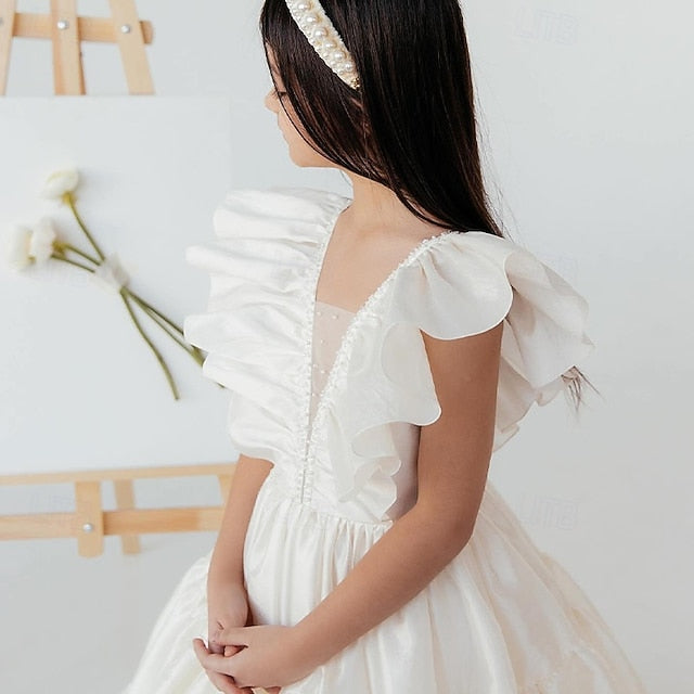 Formal First Flower Girls' Girl Communion Dress