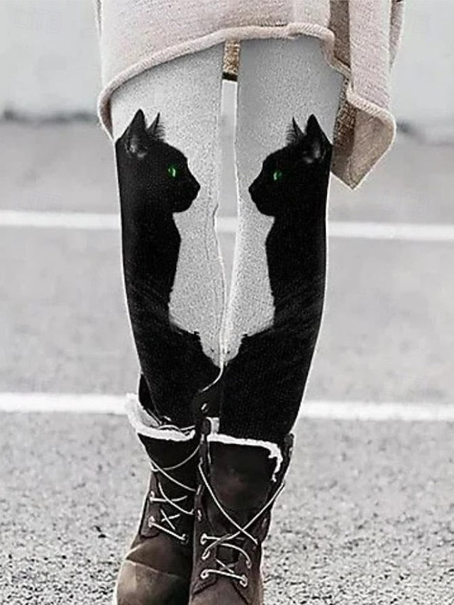 Women's Slacks Leggings Cozy Leggings Vacation Vintage