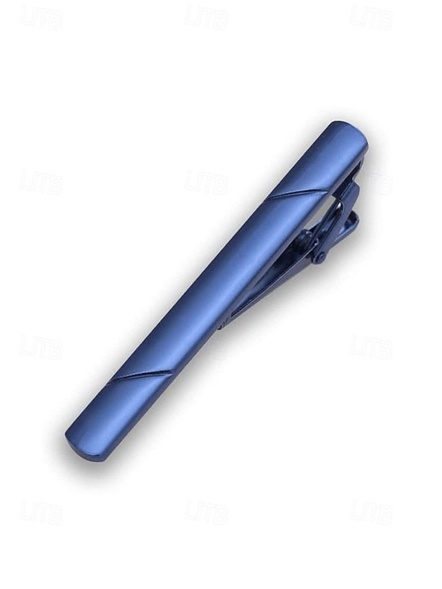 Classic Available Colors Metal Clip - 7 Men's Tie
