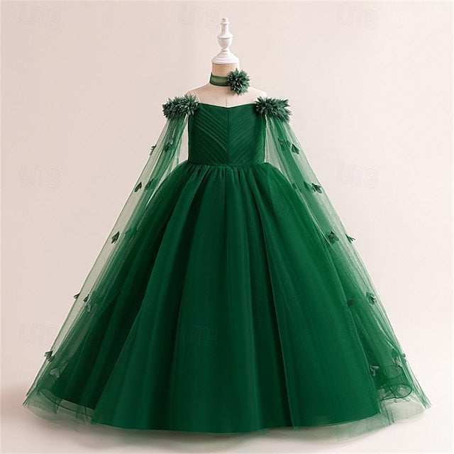 Dress Princess Girls' Flower Girl Kid's