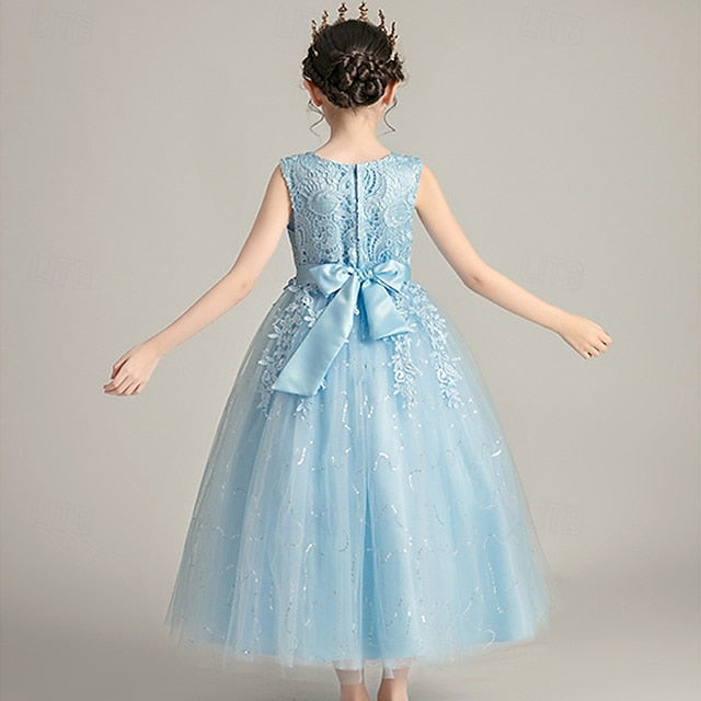 Flower Kid's Dress Princess Girls' Girl