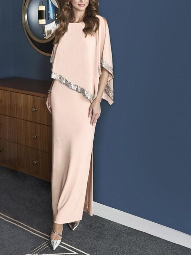 the Dress Mother Bride Sheath of Beach Guest Wedding