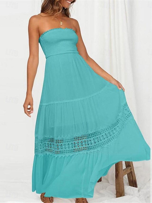 Women's Long Dress Maxi Dress White Dress Casual Dress