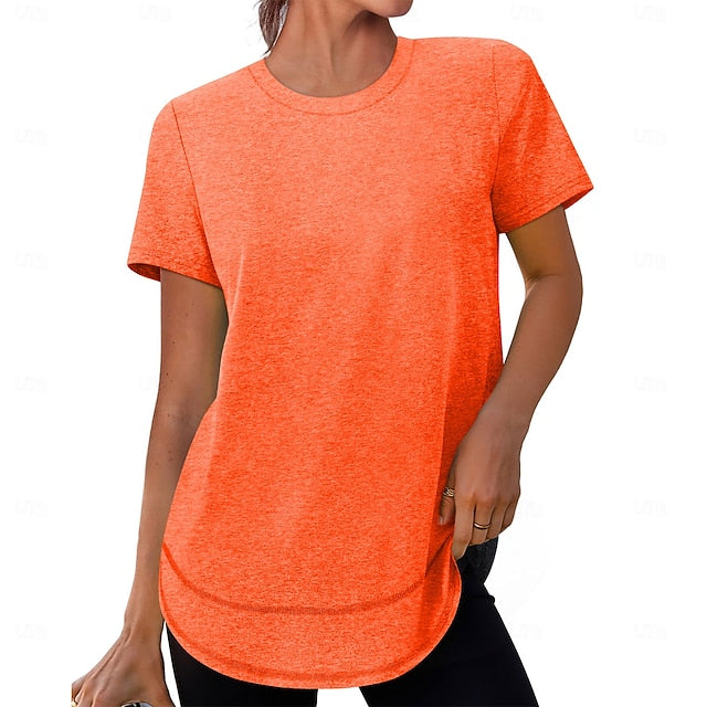 Women's T Shirt Summer Tops Vintage Classic Casual Short