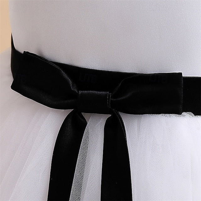 Sleeveless Party Block Kids Color Dress Performance Girls'