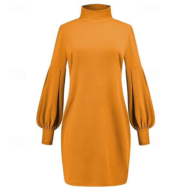Women's Mini Dress Black Dress Casual Dress Fashion Modern
