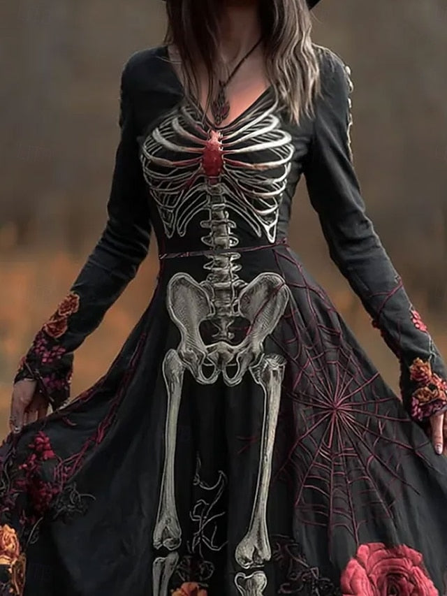 Women's Maxi Dress A Line Dress Fit And Flare Dress Boho