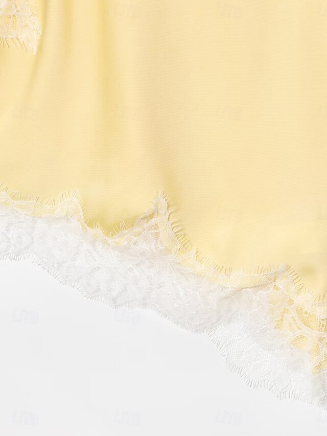 Women's Blouse Camisole Tank Top Sleeveless Shirt Lace Trim