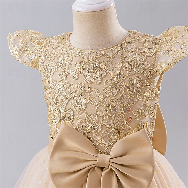 Kid's Princess Flower Dress Girls' Girl