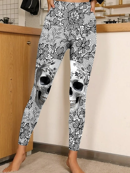 Women's Leggings Vacation Fashion Casual Ankle-Length High