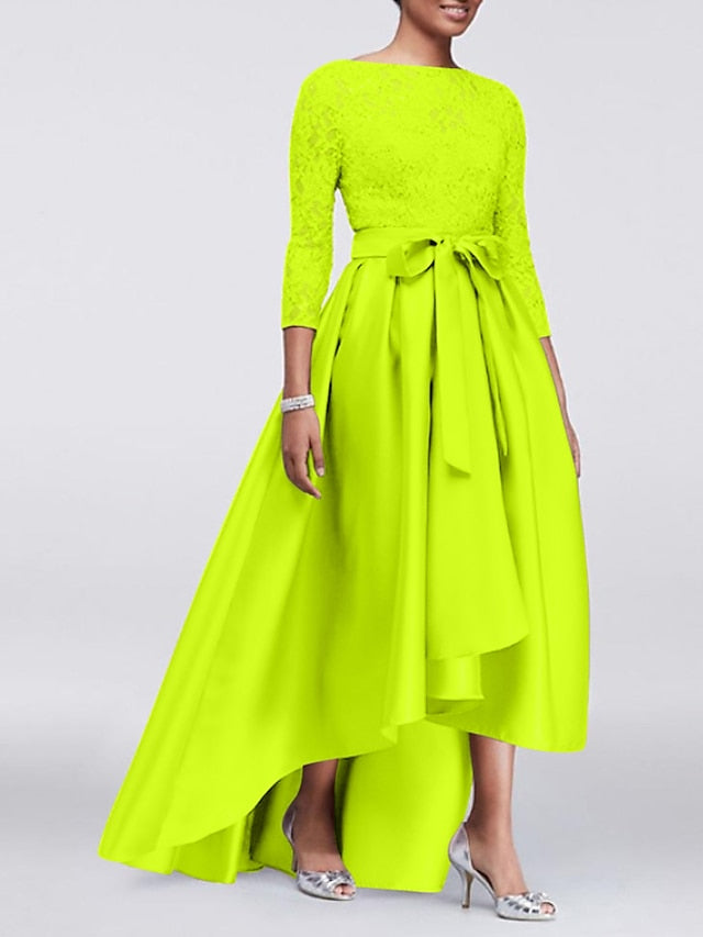 Elegant Wedding Guest A-Line Bride Dress Plus Size the of Mother