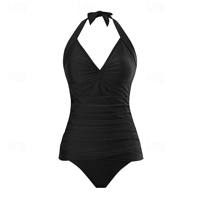 Women's Halter Bikini Top Bathing Suit Swimsuits Floral