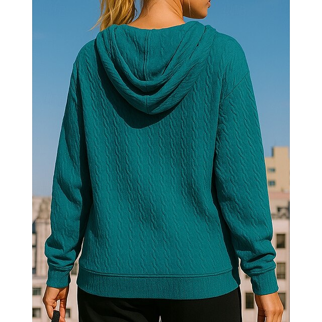 Christmas Women's Casual Sweatshirt Pullover Hoodie Long