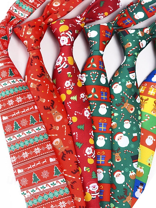 Fun Men's and – Festive Neckwear Holiday Ties Christmas