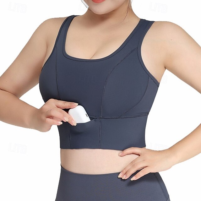 Women's Yoga Bra Sports Tank Top Pilates Bra Underwear High