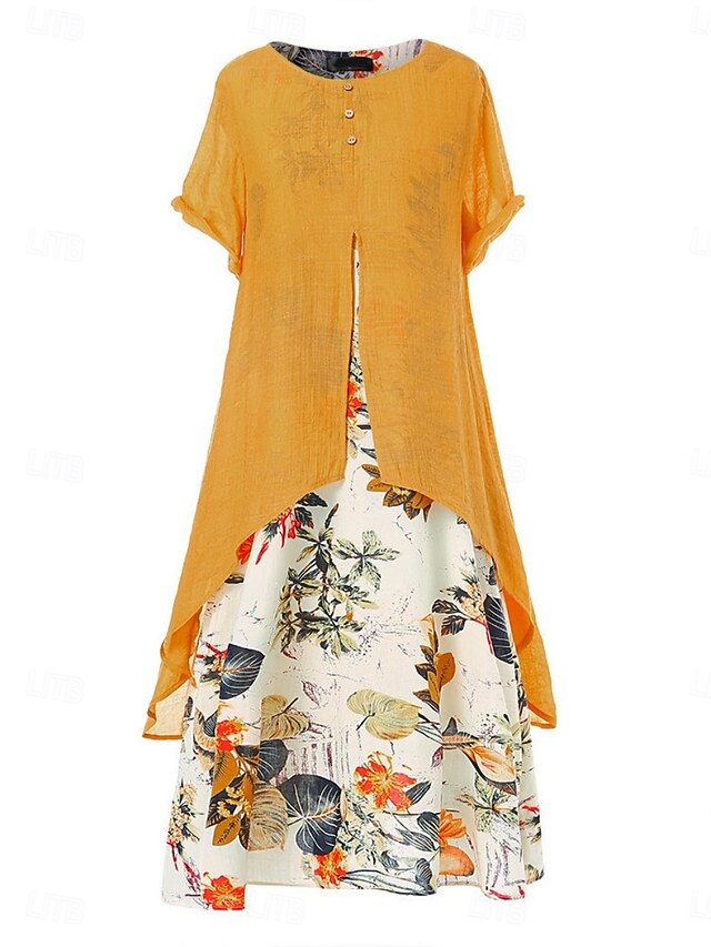 Women's Maxi Dress A Line Dress Summer Dress Casual Daily