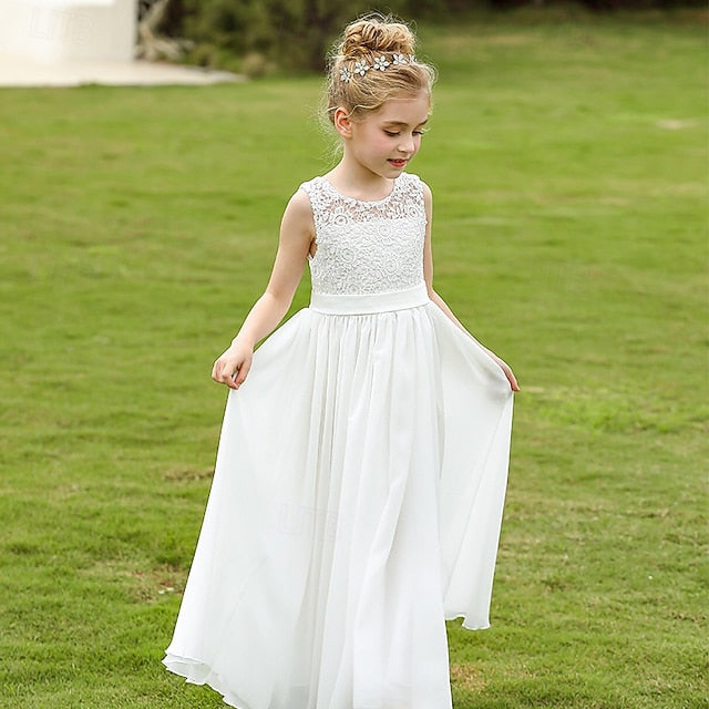 Girls' Dress Flower Girl Lace Kid's Formal