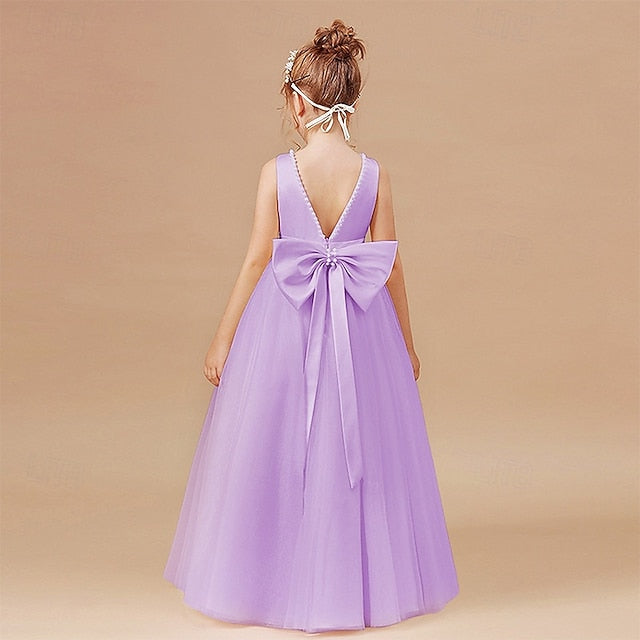 Flower Girl Dress Kid's Princess Girls'