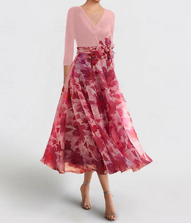 Dress Wedding A-Line the Formal of Mother Bride Beach