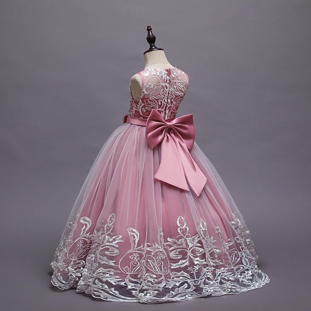 Princess Kid's Girl Flower Dress Girls'