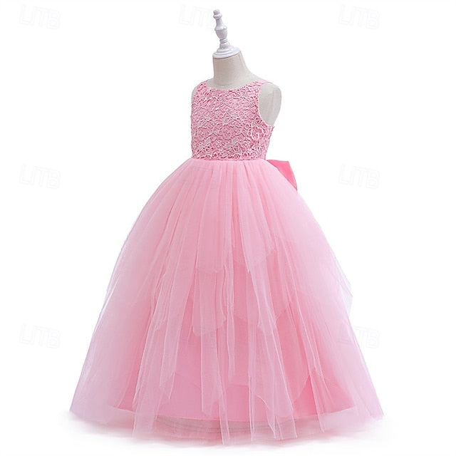 Kid's Flower Girl Princess Girls' Dress