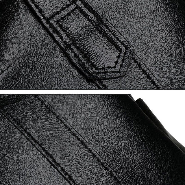 Tasche Schwarz – Große Kunstleder Damen Tote Stilvoll