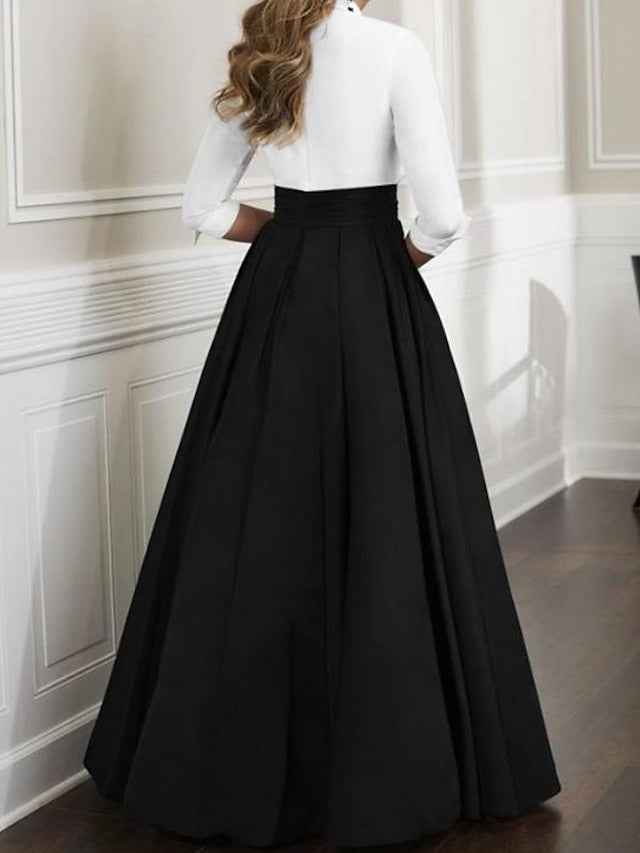 the Dress Elegant Wedding of Bride Mother A-Line Guest