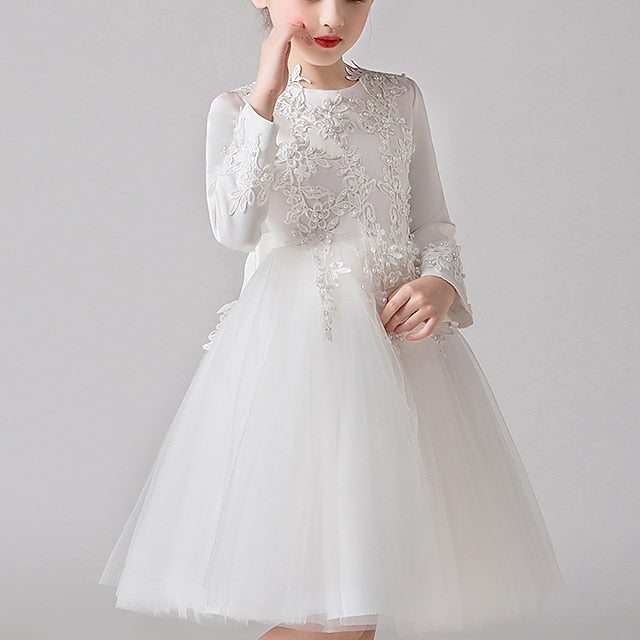 Flower Girl Princess Girls' Party Dress