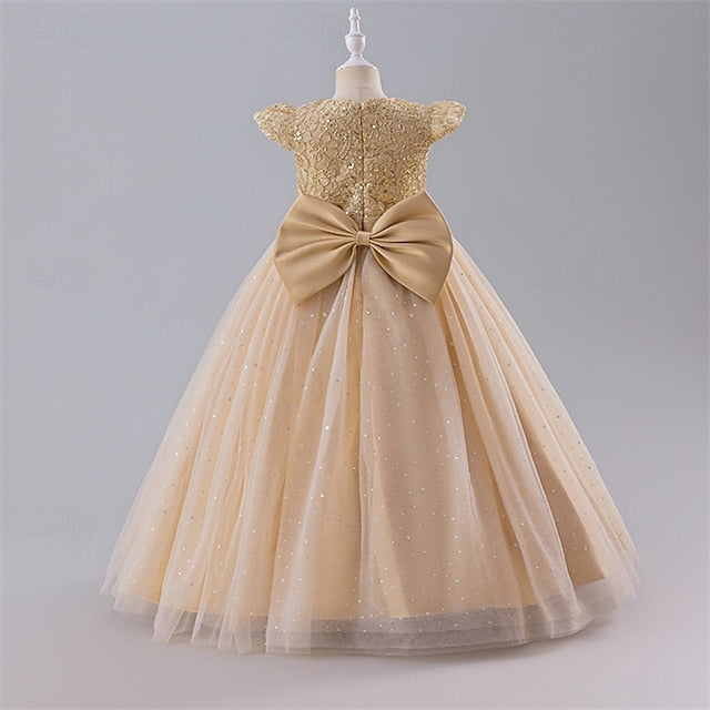 Kid's Princess Flower Dress Girls' Girl