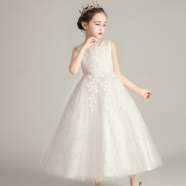 Flower Kid's Dress Princess Girls' Girl