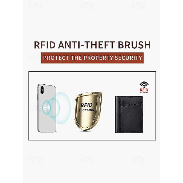 Portefeuille RFID pour homme
