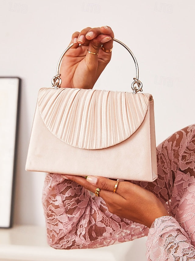 Lace Women's Bag Clutch Evening Party Polyester Wristlet