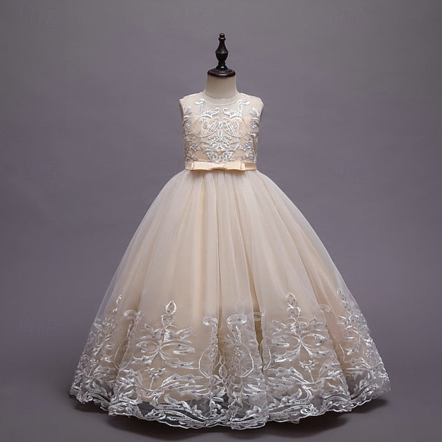 Princess Kid's Girl Flower Dress Girls'