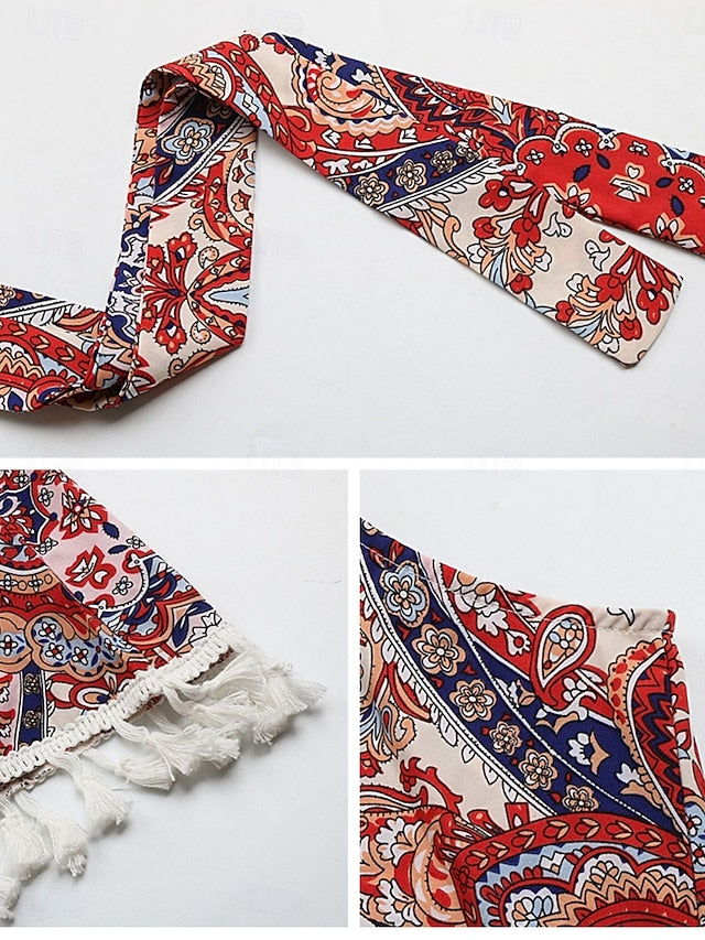 Women's Camisole Tank Top Paisley Bohemia Daily Retro