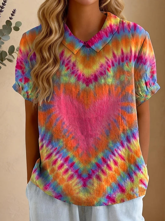 Women's Blouse Print Graphic Abstract Vintage Stylish