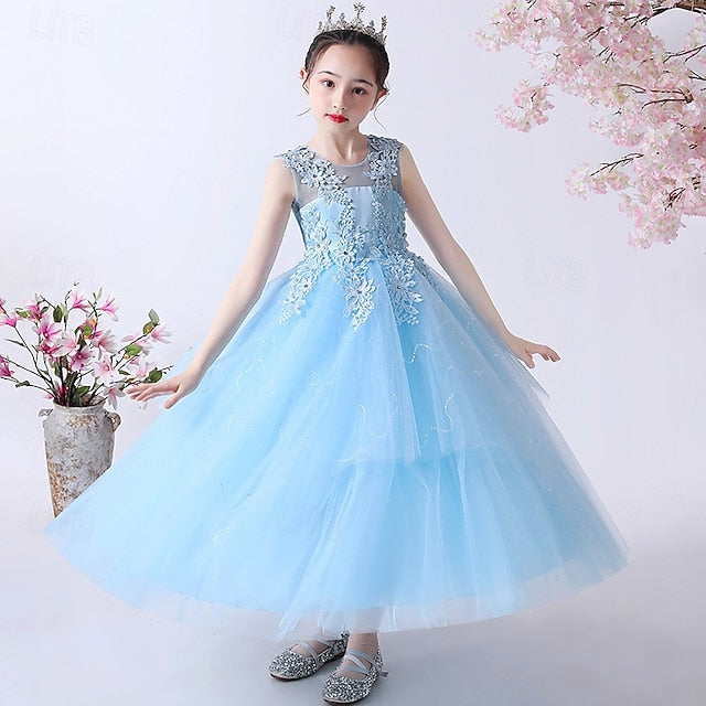 Dress Kid's Princess Flower Girl Girls'