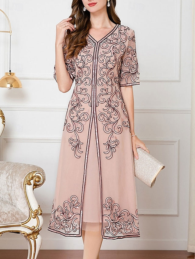 of Elegant Wedding Guest Chinese Mother Bride the Dress