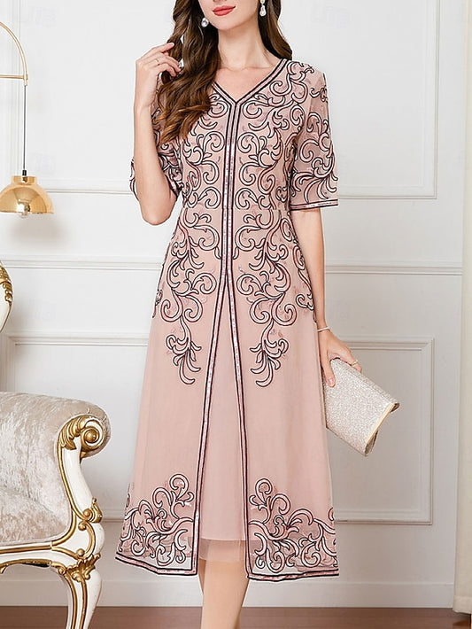 of Elegant Wedding Guest Chinese Mother Bride the Dress