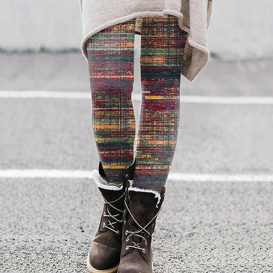 Women's Leggings Vacation Vintage Ethnic Style Ankle-Length