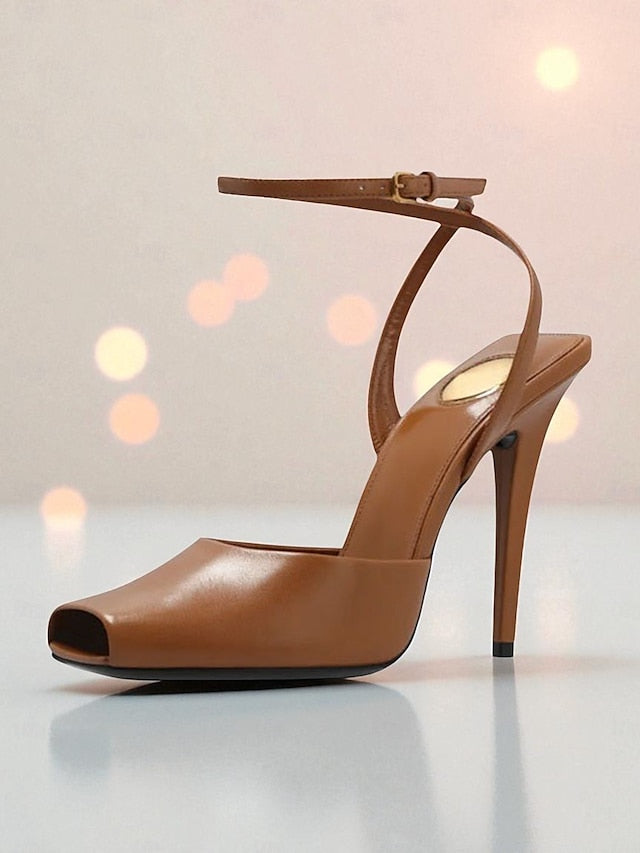 Green Peep Toe High Patent - Women's Dark Heels Leather