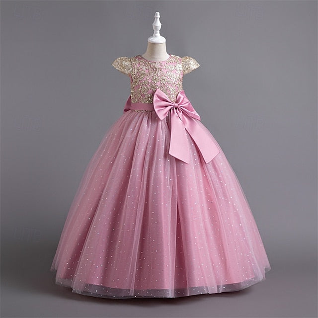 Kid's Princess Flower Dress Girls' Girl