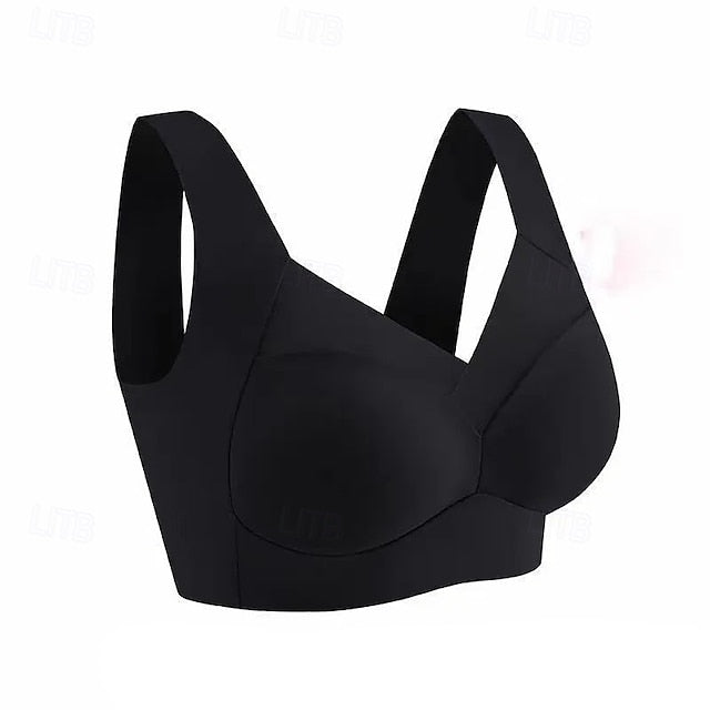 Women's Light Support Sports Bra Running Bra Open Back