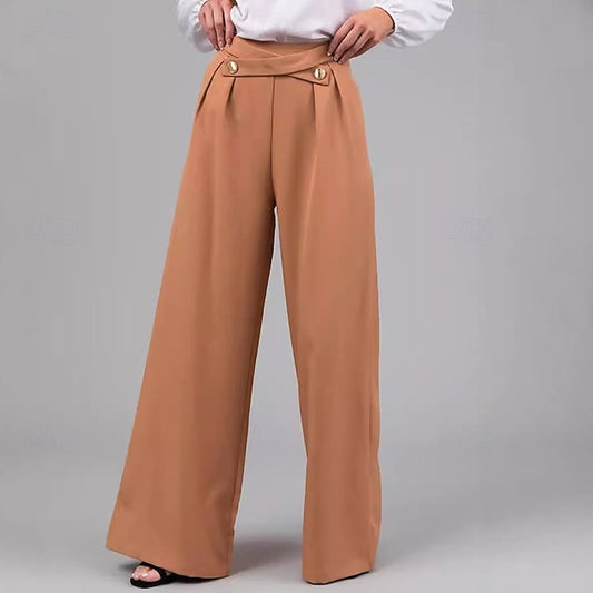 Women's Chinos Straight Streetwear Casual Full Length