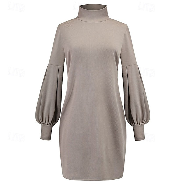 Women's Mini Dress Black Dress Casual Dress Fashion Modern