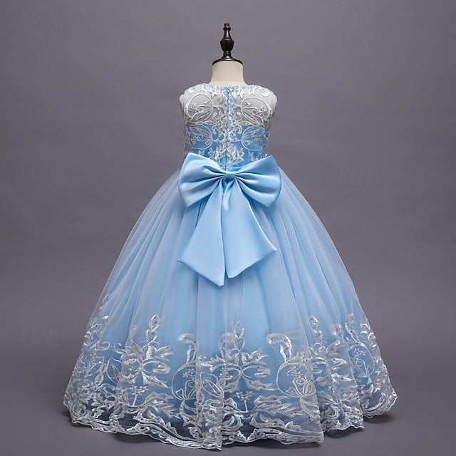 Princess Kid's Girl Flower Dress Girls'