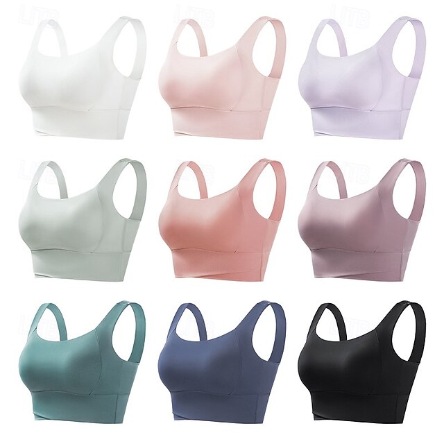 Women's Yoga Bra Sports Bra Pilates Bra Bra Top Push Up