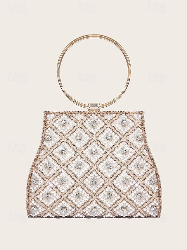 – Evening Clutch Bag Embellished Women's Rhinestone