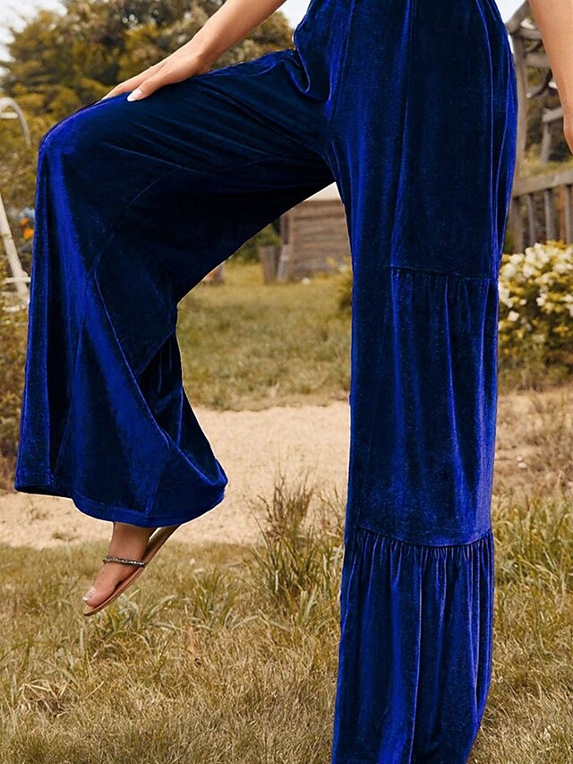 Women's Wide Leg Corduroy Pants Pants Trousers Fashion